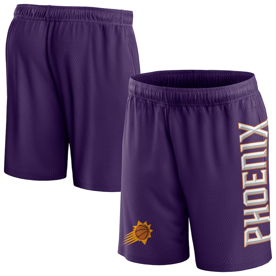 2024 Men NBA Phoenix Suns purple style #2 shorts->phoenix suns->NBA Jersey